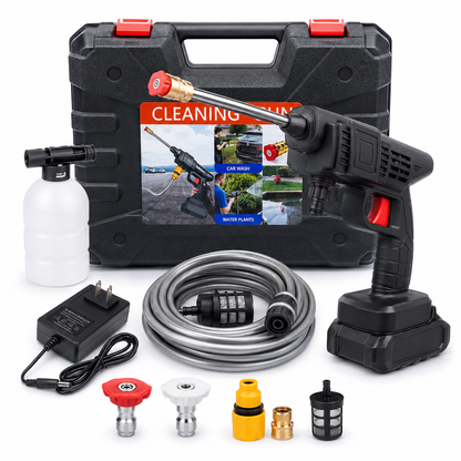 Cordless Car Pressure Washer Gun with Foam Cannon