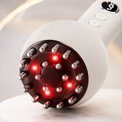 Electric Body Massager | Heat, Vibration & Red Light Tool
