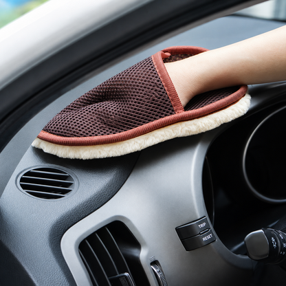 Microfiber Car Wash Mitt | Non-Scratch Cleaning Sponge
