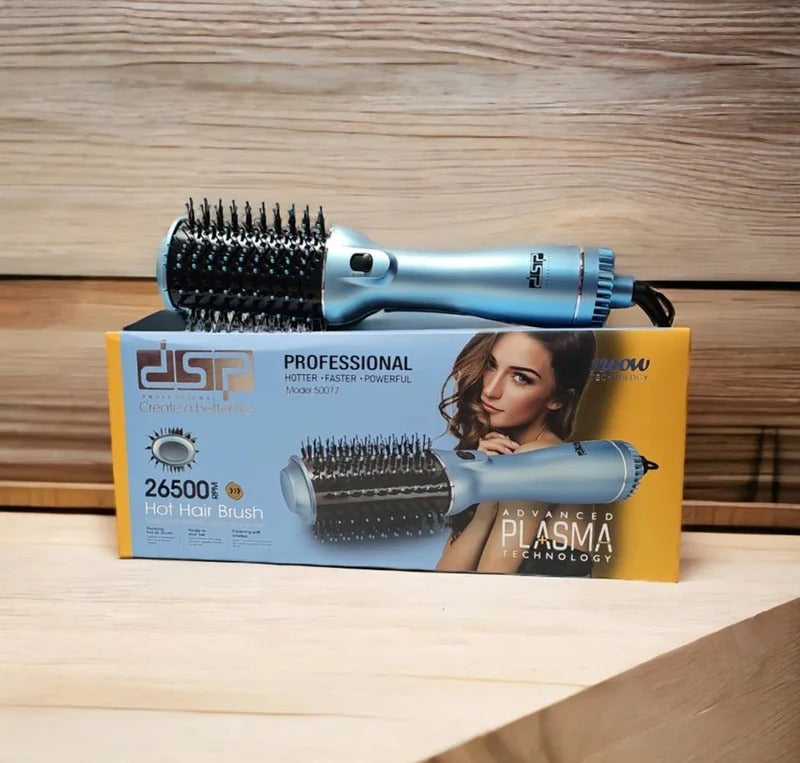 DSP Hot Air Brush Styler | One-Step Hair Dryer & Volumizer
