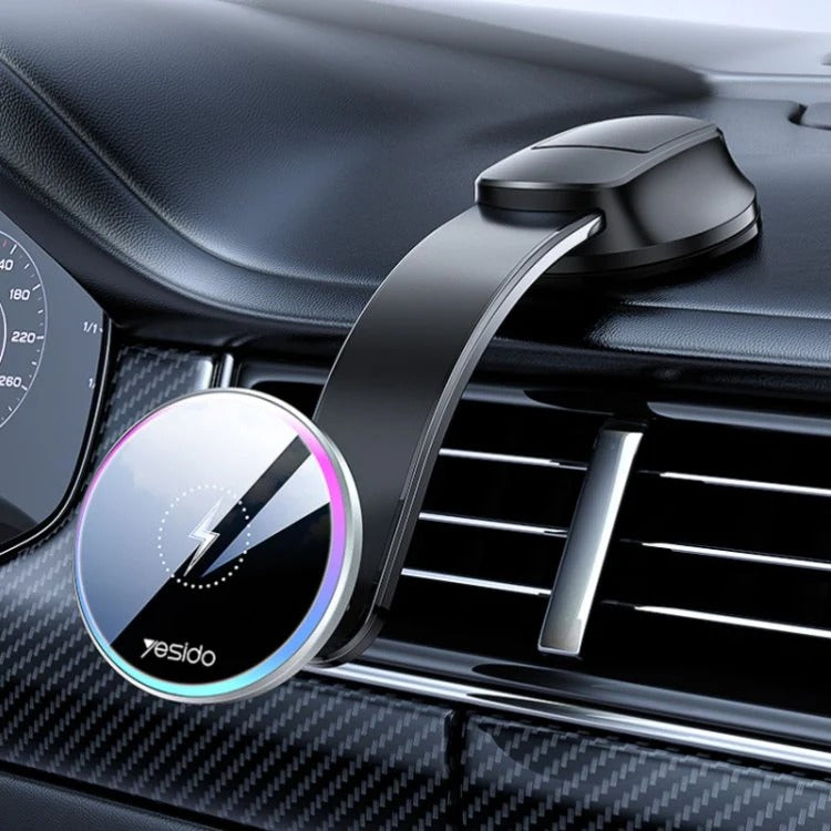 MagSafe Car Phone Holder with 15W Wireless Charging
